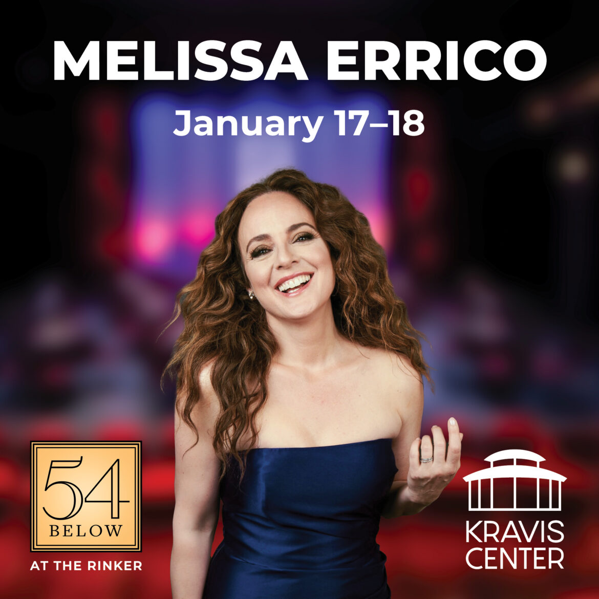 Melissa Errico performing live at Kravis Center in West Palm Beach